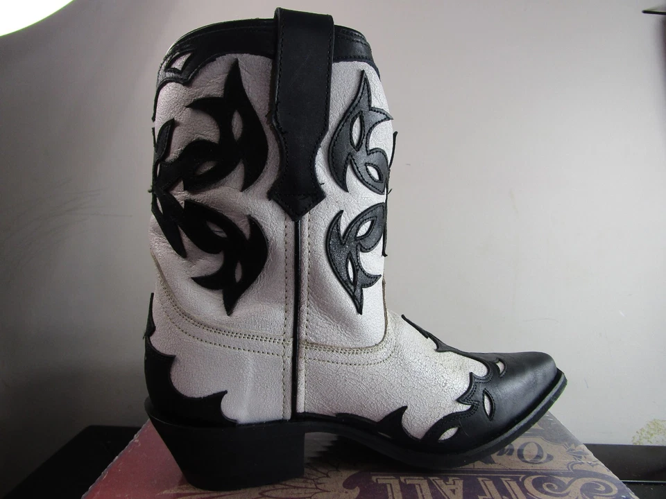 Laredo подлинный кожаный Western состаренный ковбойские сапоги размер 8,5 женщин новый - Изображение 3 из 4