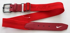 Nike Baseball Belt 3.0 Youth 20"-34" University Red/White
