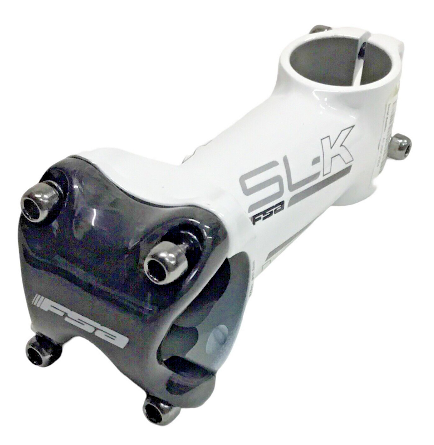 Шток FSA SL-K Alloy Road-MTB с зажимом 318 мм -6 1-1 8 мм 100 мм белый 160 г 8290₽