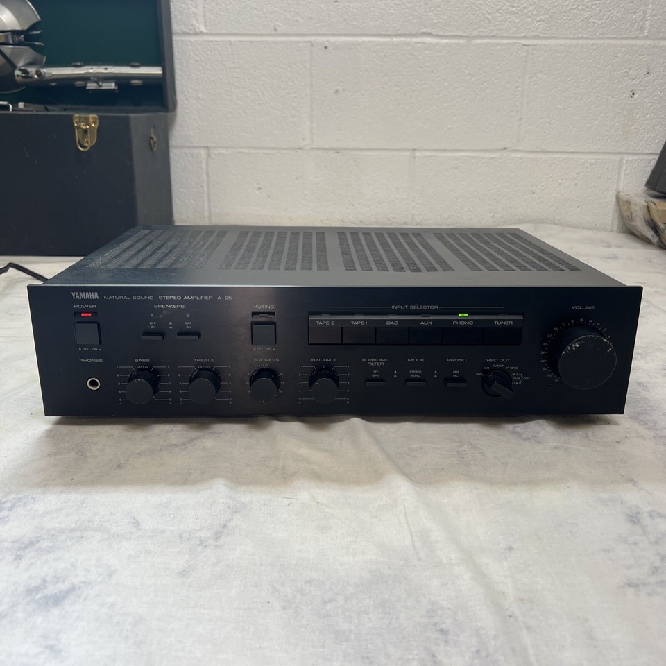 Yamaha A25 Stereo Amplifier eBay