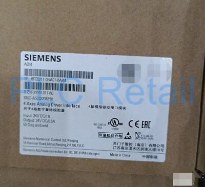 1PCS NEW Siemens CNC module 6FC5211-0BA01-0AA4 FedEx DHL Fast delivery