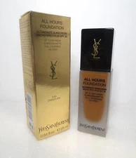 YSL ALL HOURS FOUNDATION SPF 20 FULL COVERAGE MATTE B 80 CHOCOLATE 0.84OZ BOXED