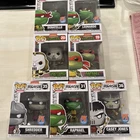 Funko Pop! Movies Teenage Mutant Ninja Turtles Lot of 7 Previews Exclusive