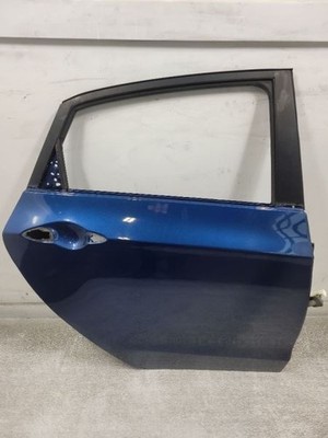 13-15 Hyundai Elantra GT Rear Passenger Right Side Door Shell - Windy Sea Blue