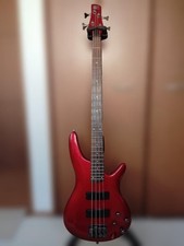 Guitare basse électrique Ibanez SR300 rouge métallisé 4 cordes