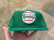 Vintage Heineken Imported Beer Holland Snapback Hat