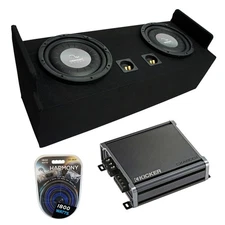 1983-2012 Ford Ranger Extended Cab Truck Harmony F124 Dual 12" Sub Box & CXA8001