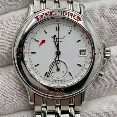 Chopard Mille Miglia 8141 Chronograph Datum Quarz Herrenuhr 1000 MIGLIA Japan- - Bild 1 von 4