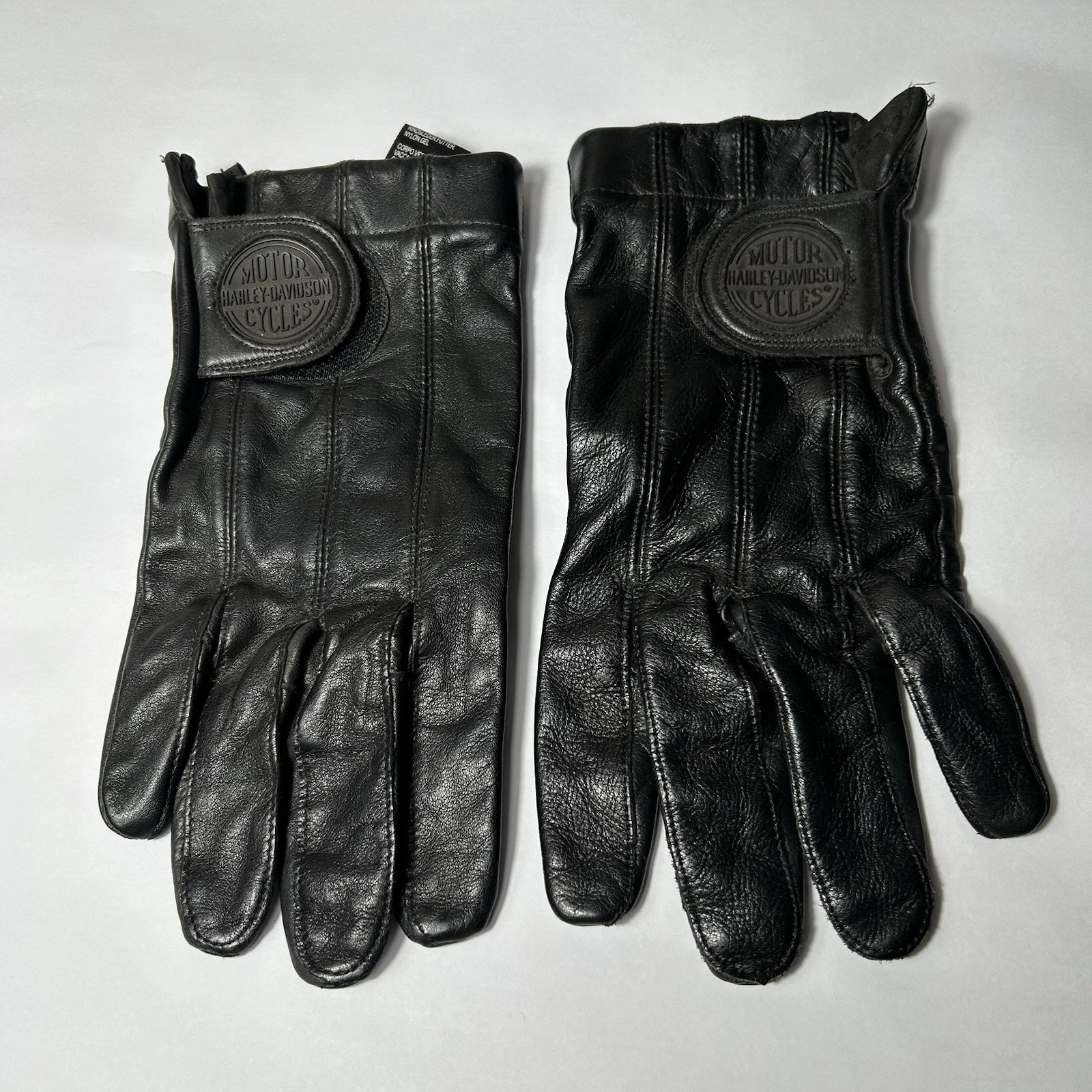 Harley Davidson Gloves Mens XL Black Cowhide Leather Motorcycle Riding Lined
Opens in a new window o