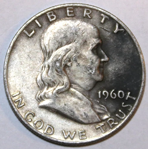 1960-D FRANKLIN HALF DOLLAR - Extra Fine - #1399EB
