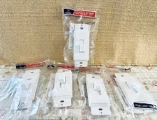 Lot of 5 TAYMAC MASQUE Toggle Switch Cover Up Adapter AD70W (White)