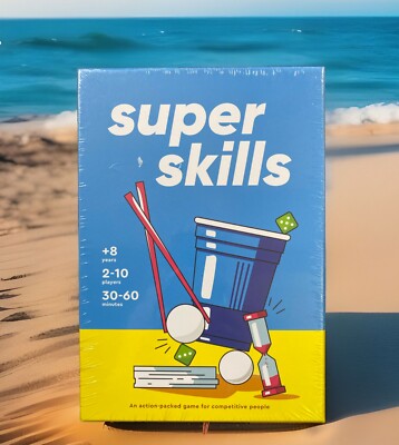 NEW & SEALED Super Skills - Action Game for Competitive People Super Fun Game