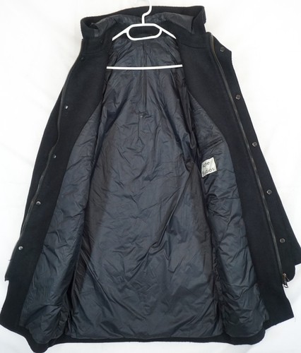 Acne Studios Milton Black Wool Coat Men's Size 50 or L - Picture 5 of 7