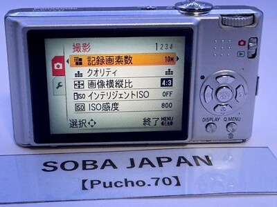 Panasonic LUMIX DMC-FX37-S Digital Camera Silver From Japan | eBay