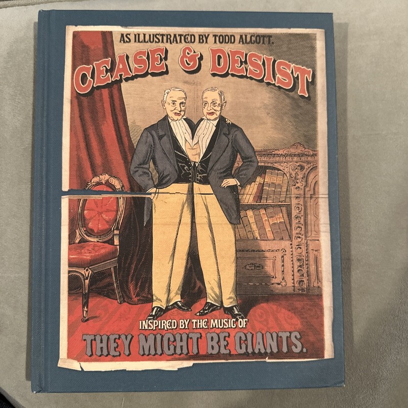 They Might Be Giants TMBG Cease & Desist Book Todd Alcott Inspired By The Music