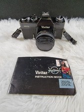 Vivitar 220/SL 35mm SLR Film Camera with 50mm F/1.8 Lens