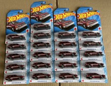 Lote de 21 NUEVOS 2023 Hot Wheels ROJOS Nissan Máxima Drift Car J-Imports 4/10