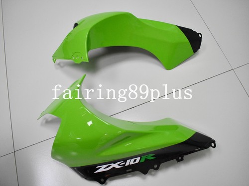 Green Black ABS Injection Mold Fairing Kit Fit for 2004 2005 Ninja ZX10R - Picture 3 of 7