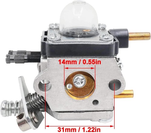 Vergaser Kraftstoffleitung für Mantis Gartenfräse SV-5 C/2 SV-4B 7225 LHD-1700 - Bild 5 von 12