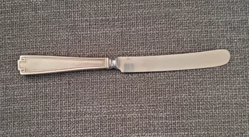 Antique Gorham Sterling Handle-Stainless Blade-Etruscan Pattern Knife 7.5 inches
