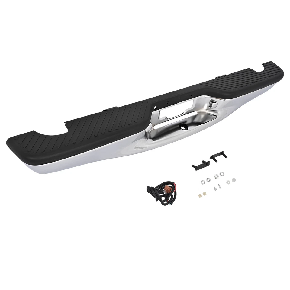 Rear Step Bumper Assembly Chrome For Ford F-150 1997-2003 Flareside #FO1103103 Foto 2 de 4