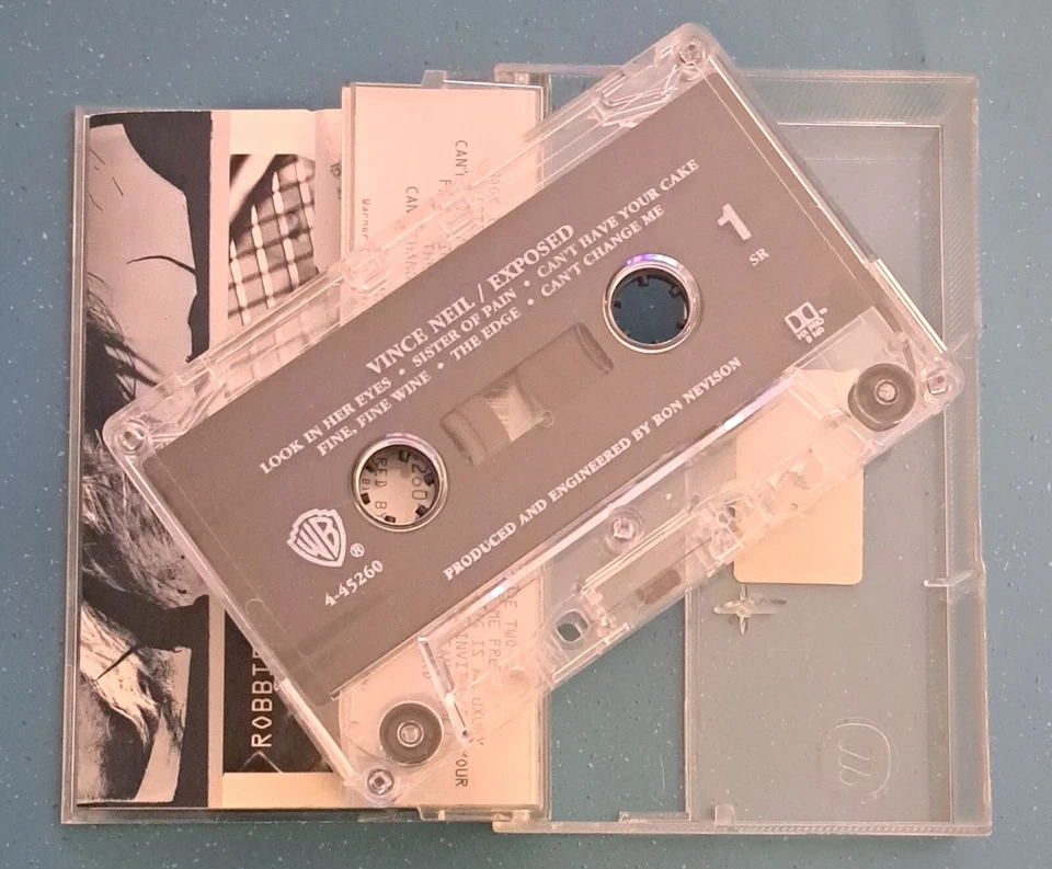 Vince Neil "Exposed" 1993 Cassette Tape - Image 2 of 4