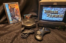 Dungeon Explorer 1995 Sega CD *Choppy Audio On Splash Screen *Slow Loading