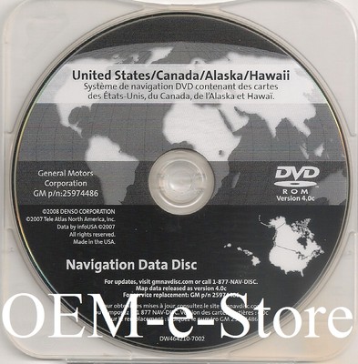 gm north america map update v 2020 part number 23286273 2006 2007 2008 2009 2010 Cadillac Dts Navegacion Dvd Oem Mapa De gm north america map update v 2020 part number 23286273