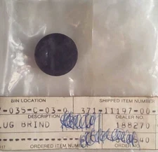 NOS Yamaha Cylinder Head Plug 1975 XS500 1973-1974 TX500 371-11197-00 NEW OEM