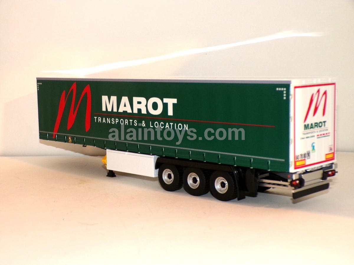 Renault T460 Remorque Lamberet Transports Coeur 1/43 ELIGOR
