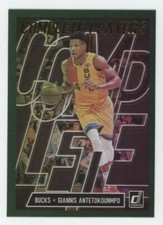 Giannis Antetokounmpo 2019-20 Donruss GREEN FLOOD PARALLEL COMPLETE PLAYERS #18