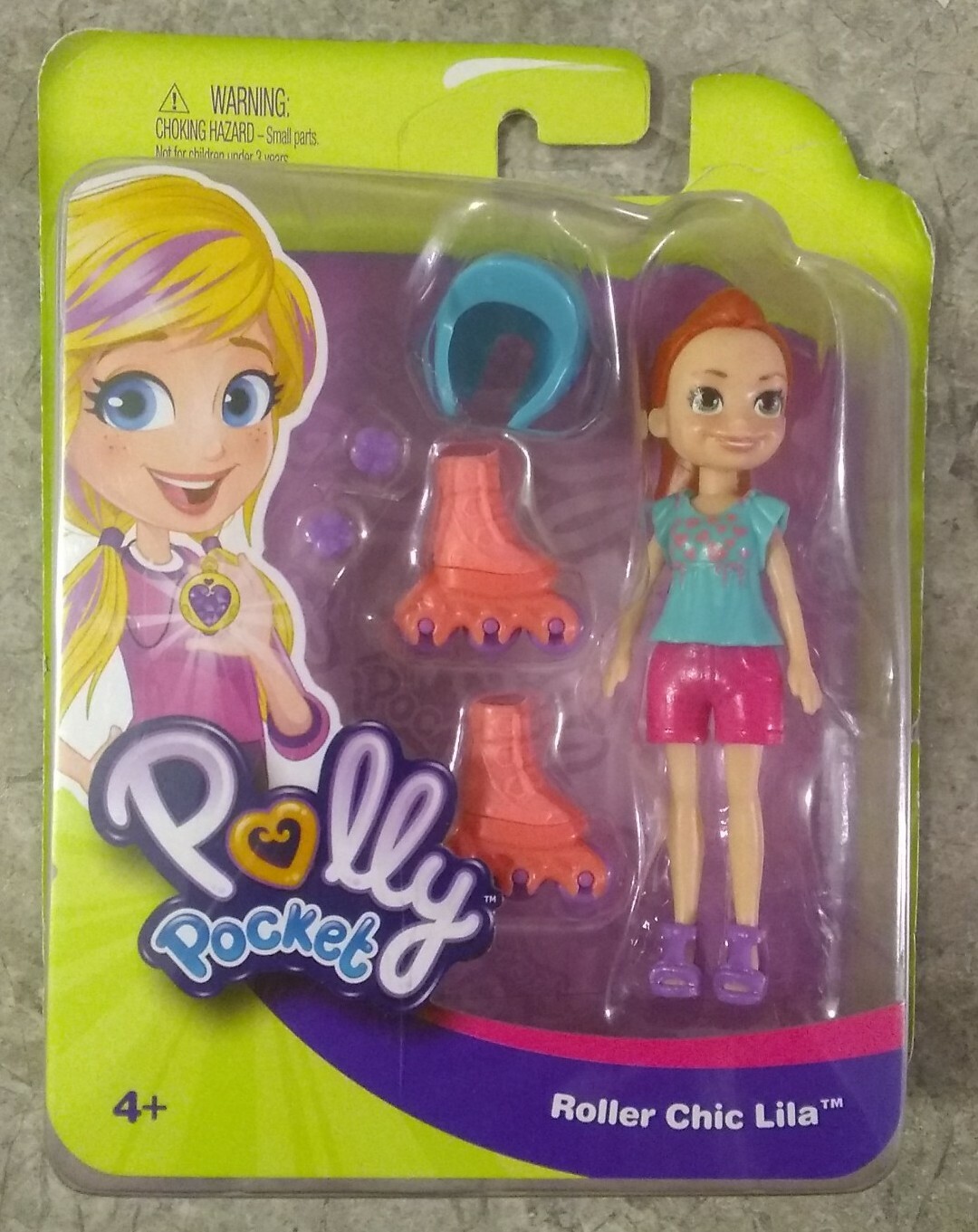 Polly Pocket Roller Chic Lila 2018 New 