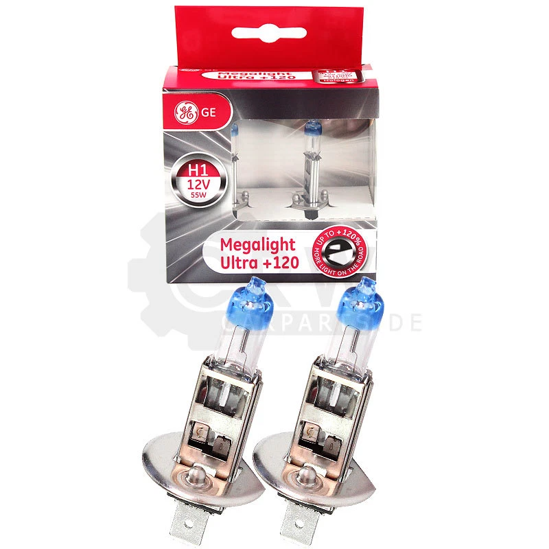 15x Juego De Bombillas Xenon Look 2x H1 12V 55W P145s Megalight Ultra +120% - Imagen 2 de 4