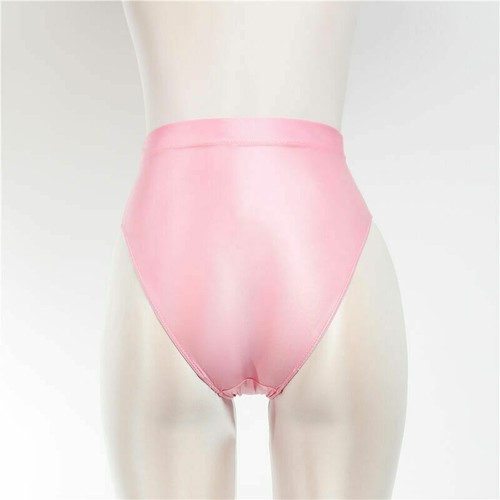 Womens Sexy Satin Shiny Wetlook Stretch Knickers Briefs Bikini Panties Underwear - Picture 22 of 32