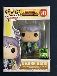 Funko Pop Nejire Hado 911 ECCC Funko Shared Sticker Damaged Broken Leg | eBay