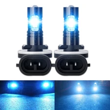 881 LED Fog Light Bulb 8000K DRL Driving Lamp For Kia Rio5 2007 2008 2009-2011