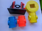 Vintage Fisher-Price Sesame Street Clubhouse Playset Accessories