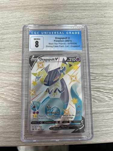 Dragapult V graded CGC 8.5 for sale on eBay