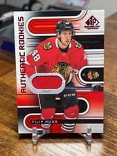 2022-23 SP Game Used - Authentic Rookies Filip Roos #200 Red Jersey (MEM, RC)