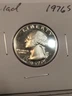 1976 S CLAD PROOF WASHINGTON QUARTER 25 CENT BICENTENNIAL COIN BEAUTIFUL