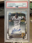 2025 Bowman Chrome Baseball Konnor Griffin Speckle Auto /299 PSA 10