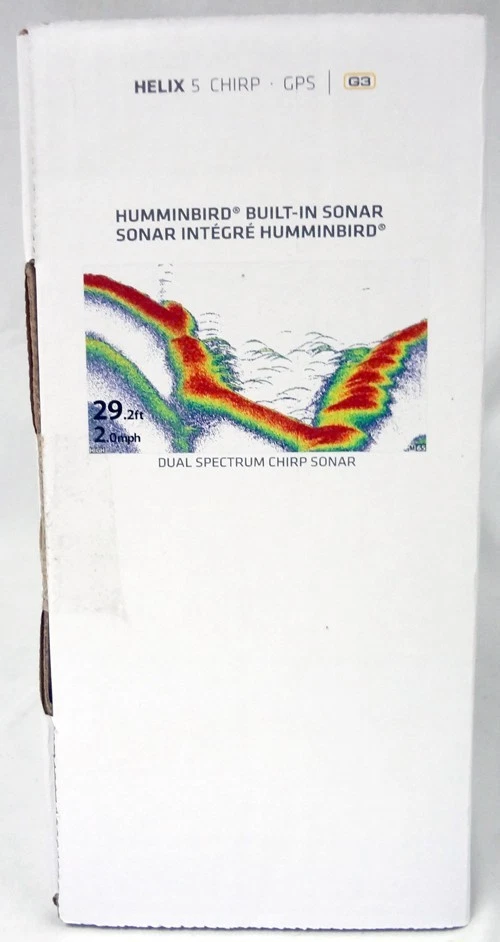 Portable Humminbird Helix 5 HD Chirp GPS G3 Fish Finder New in Box Sealed! - Image 2 of 4