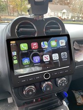 10.1 Android 14 Carplay Radio Stereo For 2009-2017 Jeep Compass Gps W Camera