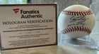 Cody Bellinger Autographed Baseball MLB Fanatics Authentic Scribed 2017 NL ROY