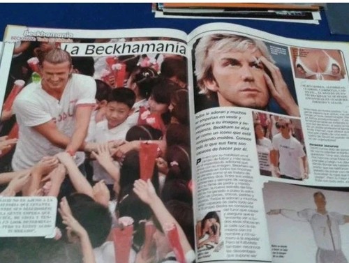 David Beckham Rare Special Biography Magazine Inc Big Poster , Victoria Beckham - Picture 13 of 17