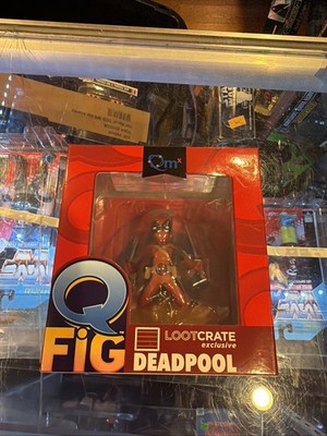 Marvel's Deadpool QMX Red Q-Fig Figure Loot Crate Exclusive - New in Box