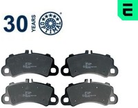 Optimal BP-12953 Bremsbelagsatz FüR Scheibenbremse Bremsbelagsatz FüR Porsche