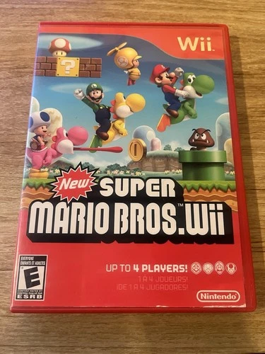 New Super Mario Bros. Wii (Nintendo Wii) CIB Tested & Working