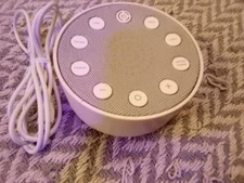 Sharper Image Sleep Therapy Sound Soother Revo - 6 Sounds, Timer, USB or Battery