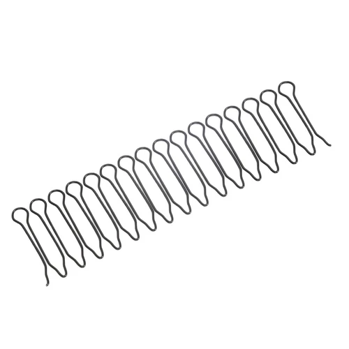 Bridal Wedding Veil Hair Clip Comb Anti Slip Metal Wire 11pcs Set - Picture 10 of 12